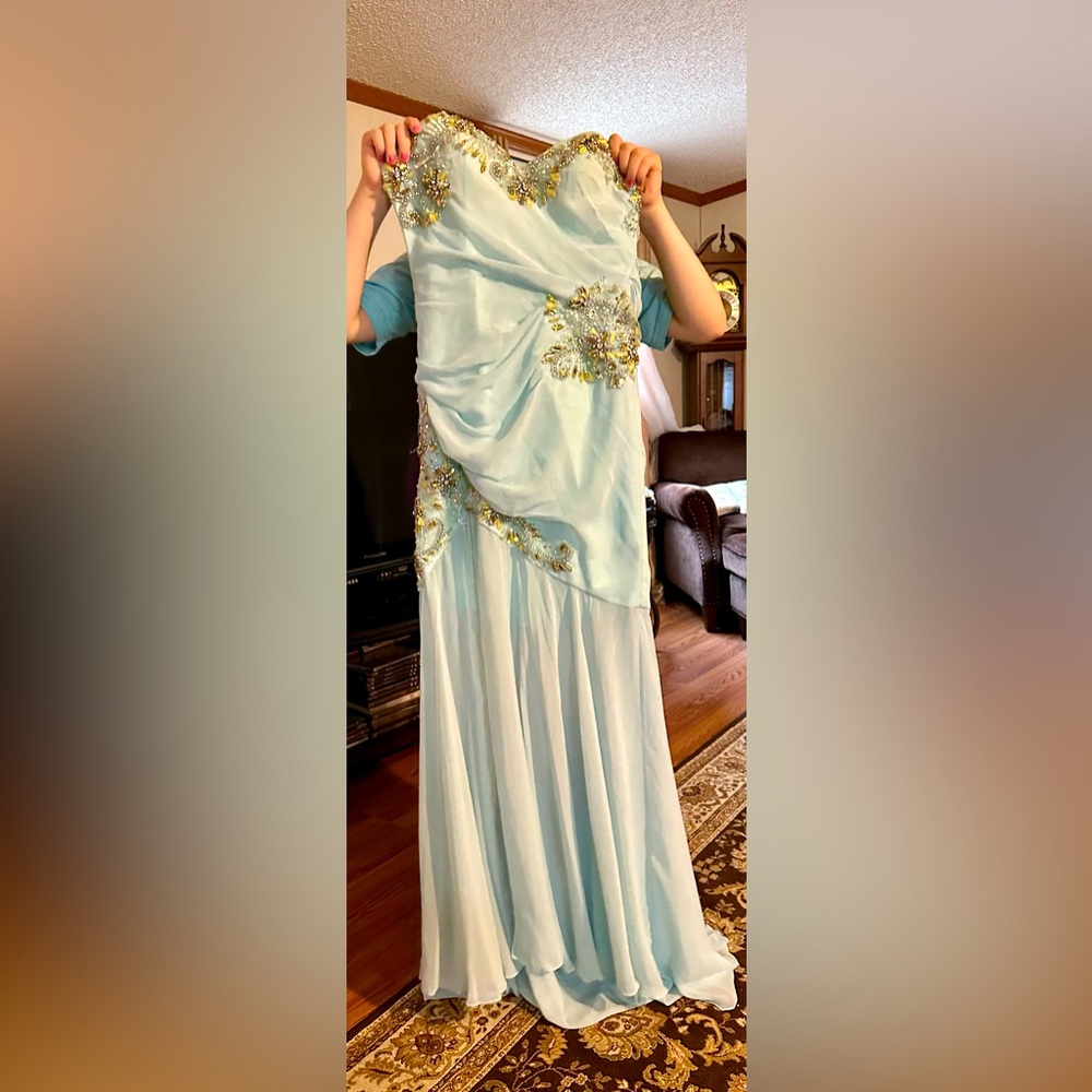 Strapless Pageant / Prom Gown